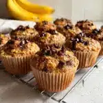 Greek Yogurt Chocolate Chip Oatmeal Muffins (gluten-free) Recipe