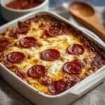 Pizza Style Cottage Cheese Bake Recipe