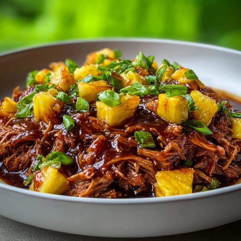 Crockpot Pineapple BBQ Chicken Recipe