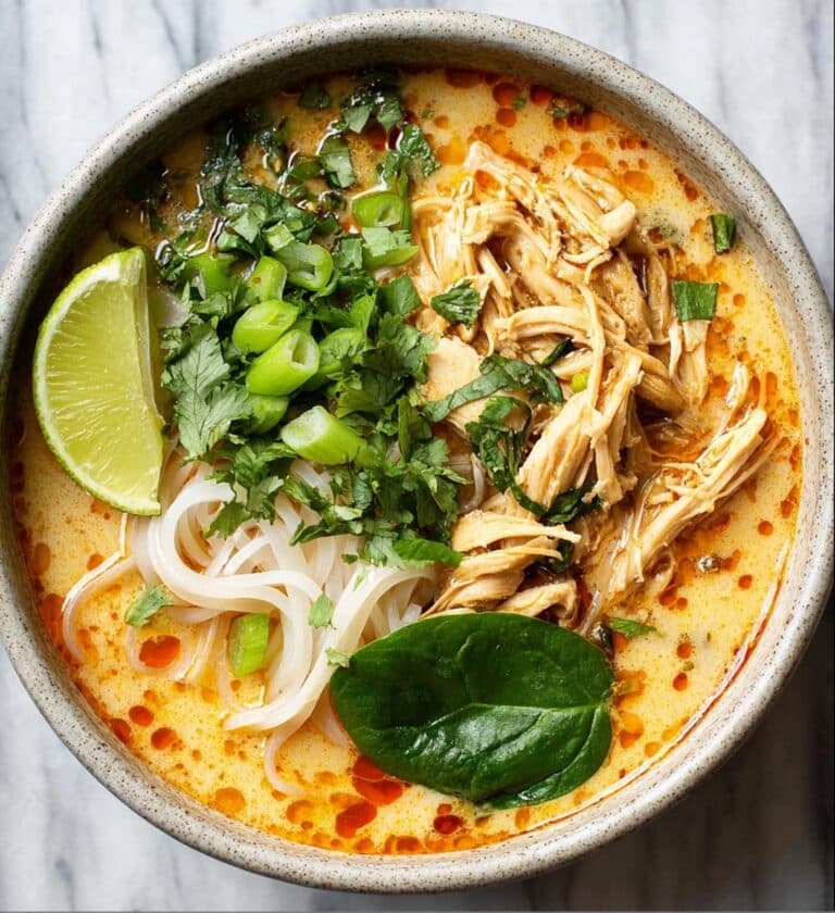 Easy Thai Chicken Curry Soup Recipe
