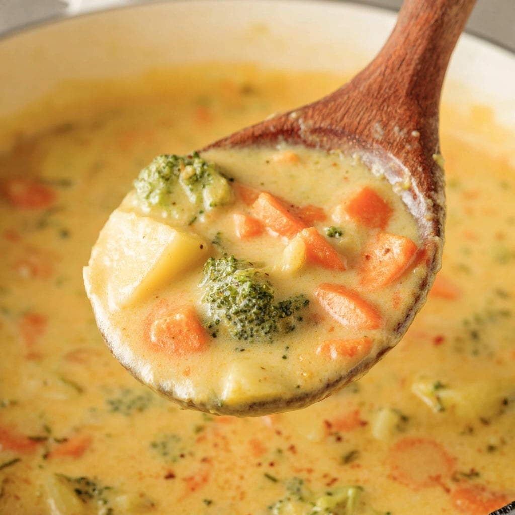 Creamy Vegetable Soup Recipe - Recipe Image