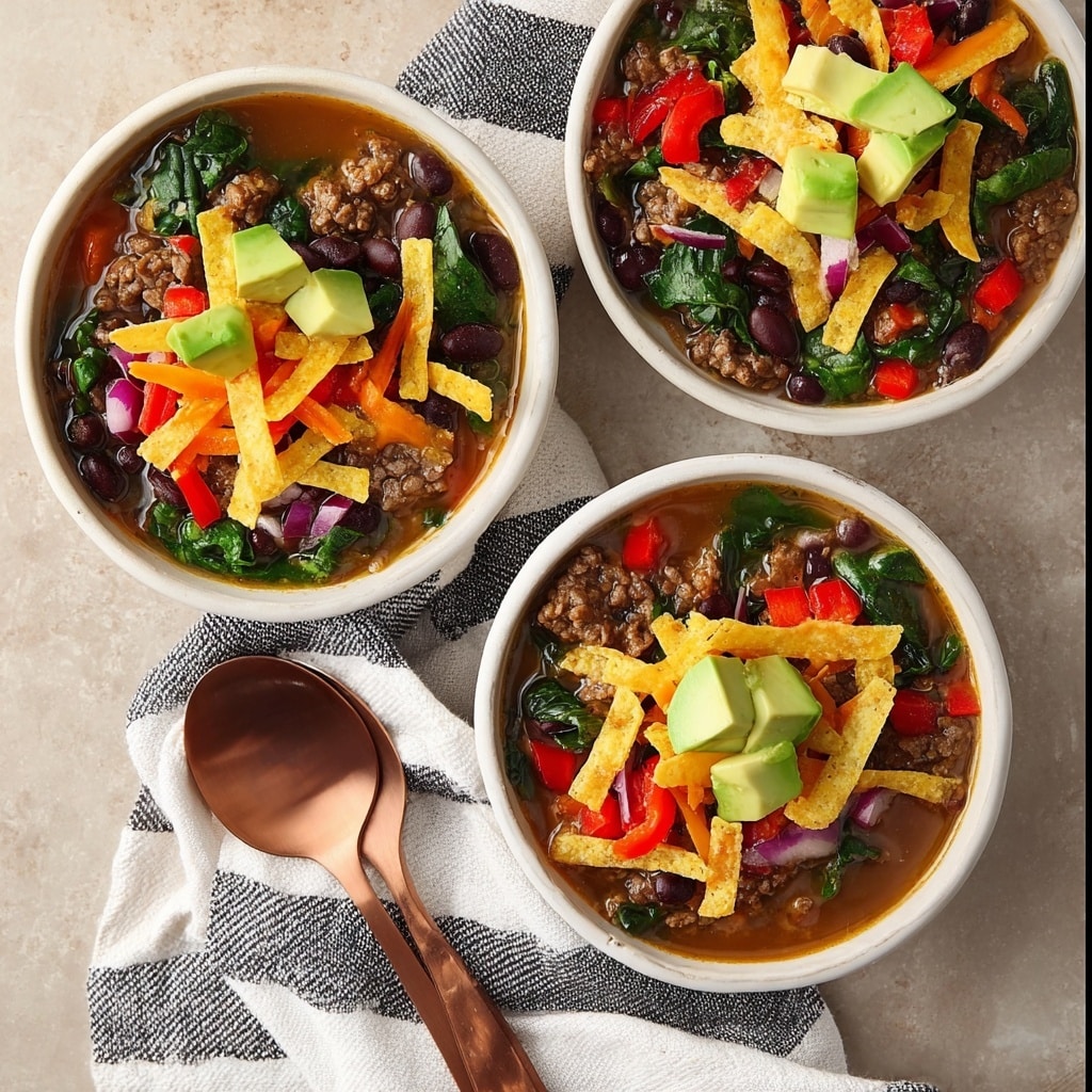 Vegetable Taco Soup Recipe - Recipe Image