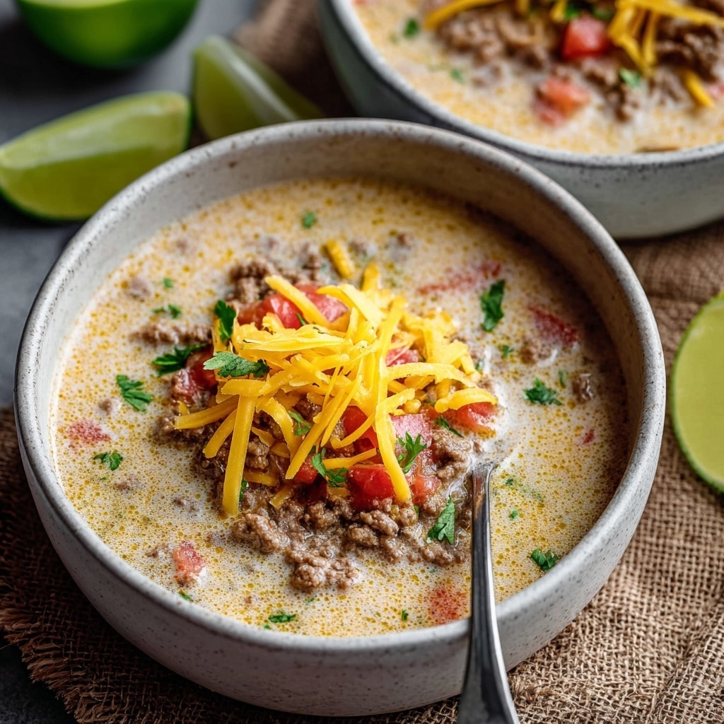 Keto Taco Soup Recipe - Recipe Image
