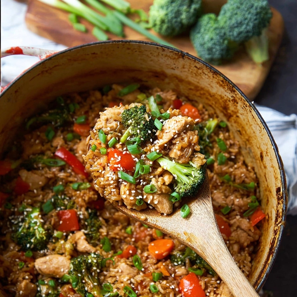 One Pot Teriyaki Chicken and Rice Recipe - Recipe Image