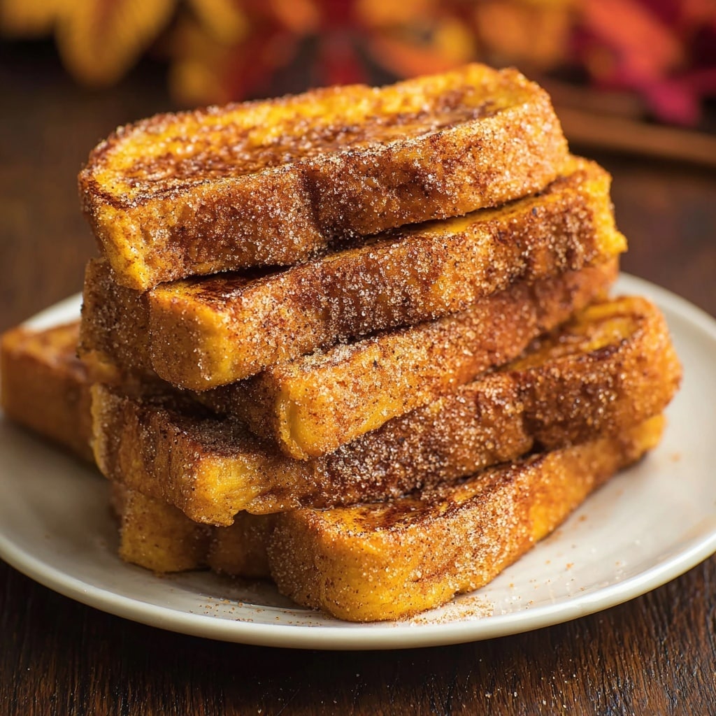 Pumpkin French Toast Sticks Recipe - Recipe Image