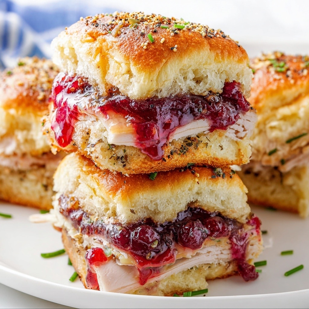 CRANBERRY TURKEY SLIDERS Recipe - Recipe Image