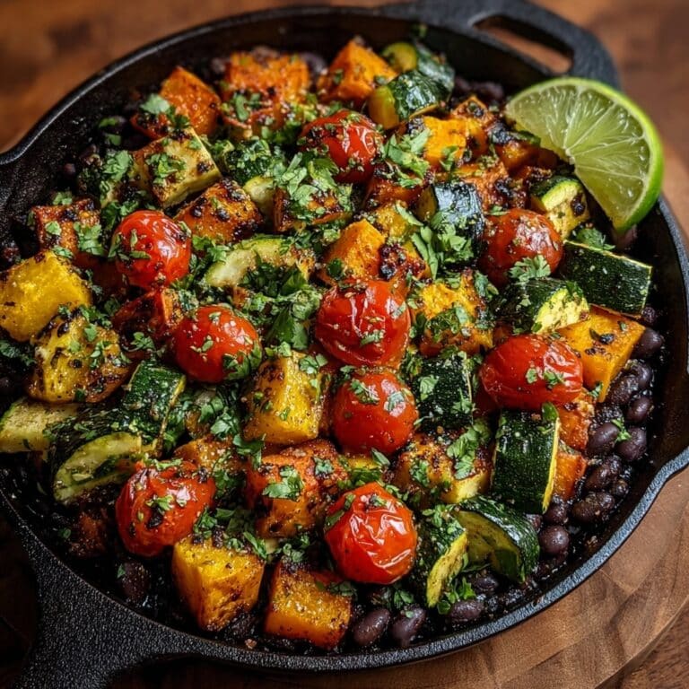 Zesty Chili Lime Roasted Veggie Bowls Recipe