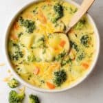 Broccoli Potato Cheese Soup Recipe