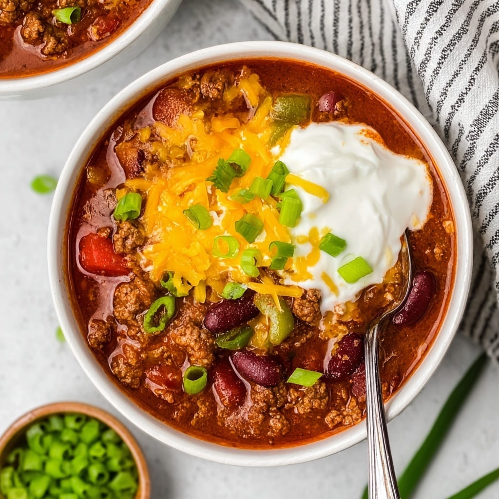 Best Homemade Chili Recipe - Recipe Image