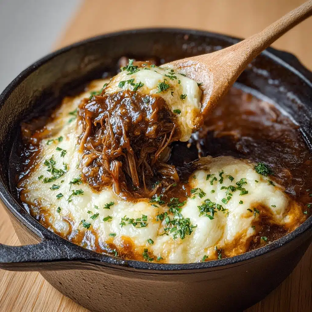 Savory French Onion Pot Roast Recipe - Recipe Image