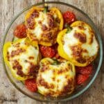 White Lasagna Stuffed Peppers Recipe