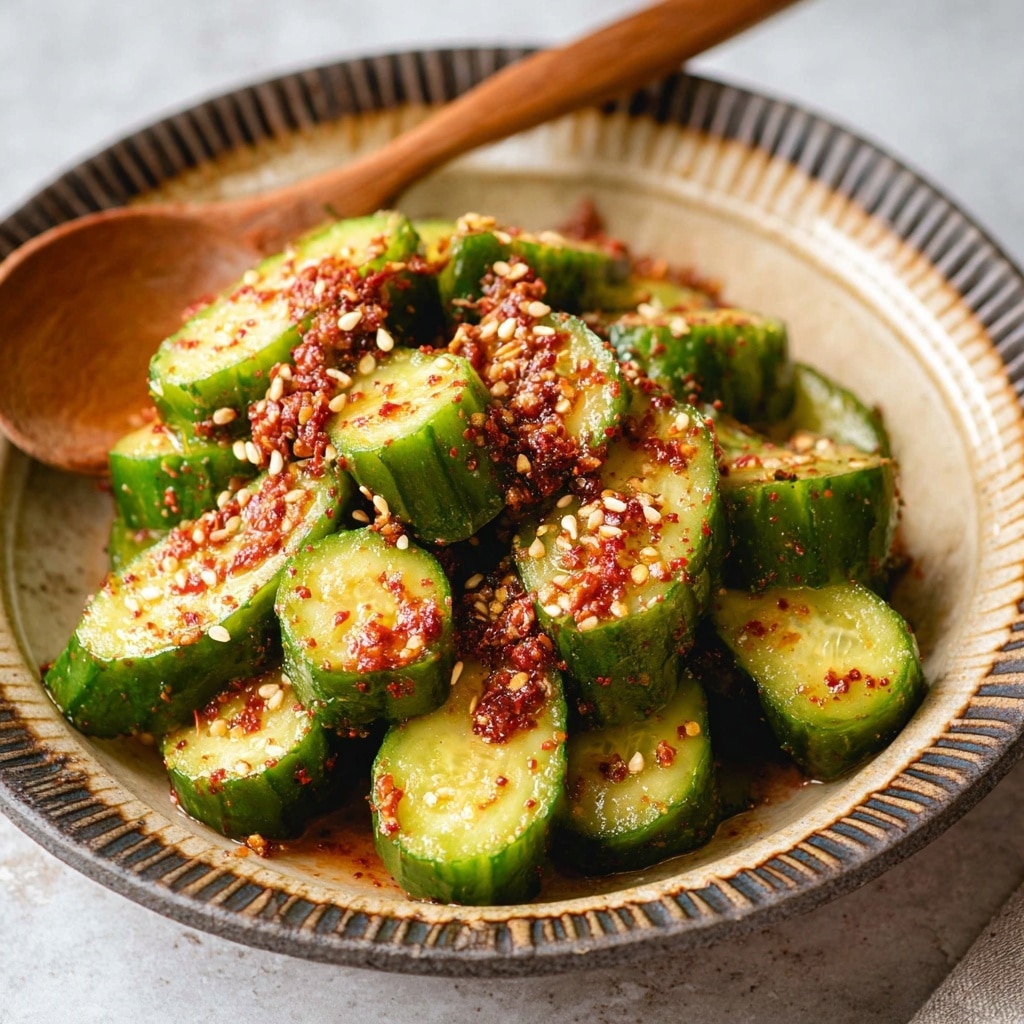 Tasty Korean Beef Cucumber Salad Recipe - Recipe Image