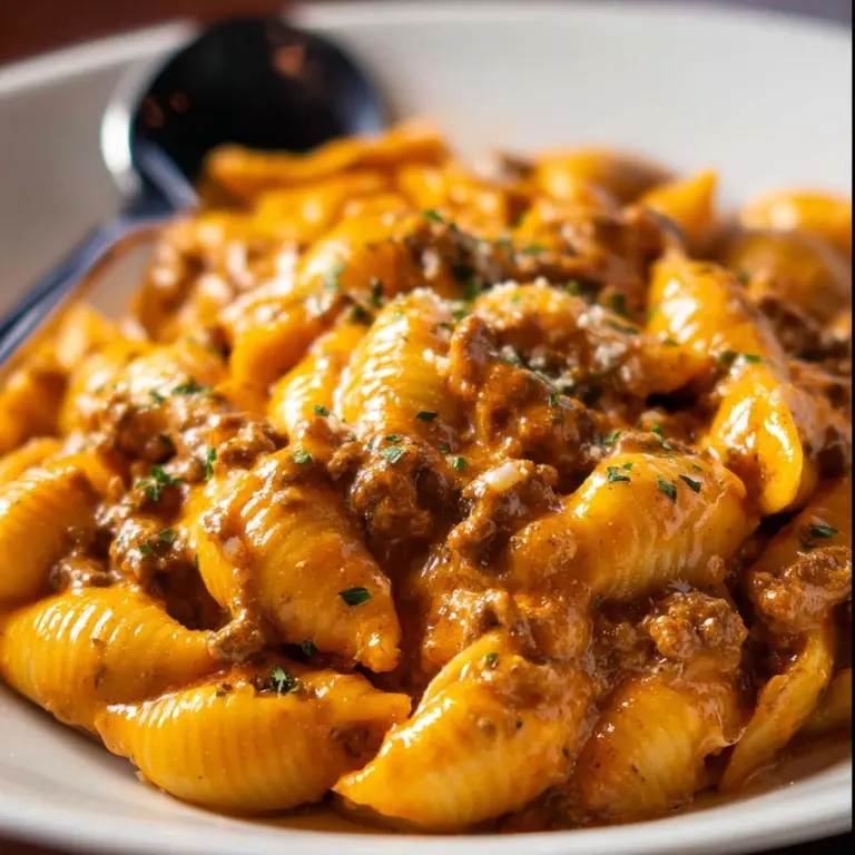 One Pot Creamy Beef Pasta Recipe