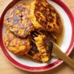 Pumpkin Cottage Cheese Pancakes Recipe