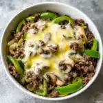 Philly Cheesesteak Bowls – Easy Low-Carb Dinner Idea Recipe