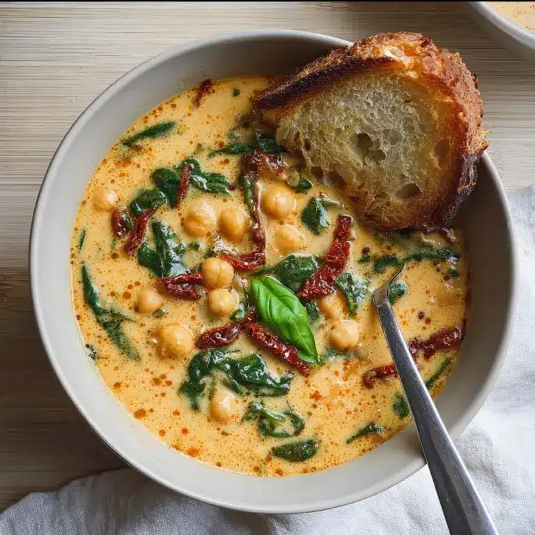 Tuscan Garbanzo Bean Soup Recipe