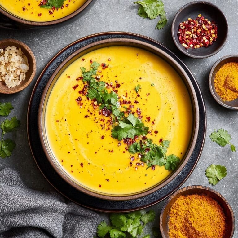 Spiced Carrot and Lentil Soup Recipe