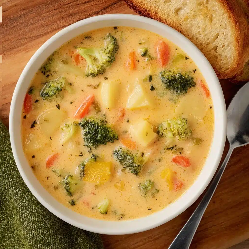 Creamy Vegetable Soup Recipe - Recipe Image
