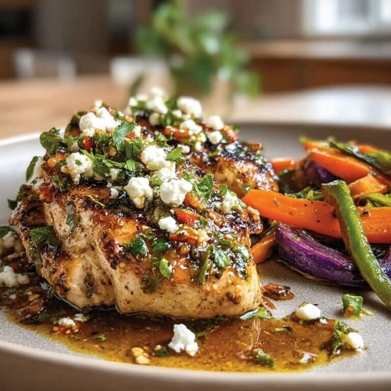 Artisan Hot Honey Infused Feta Chicken Recipe