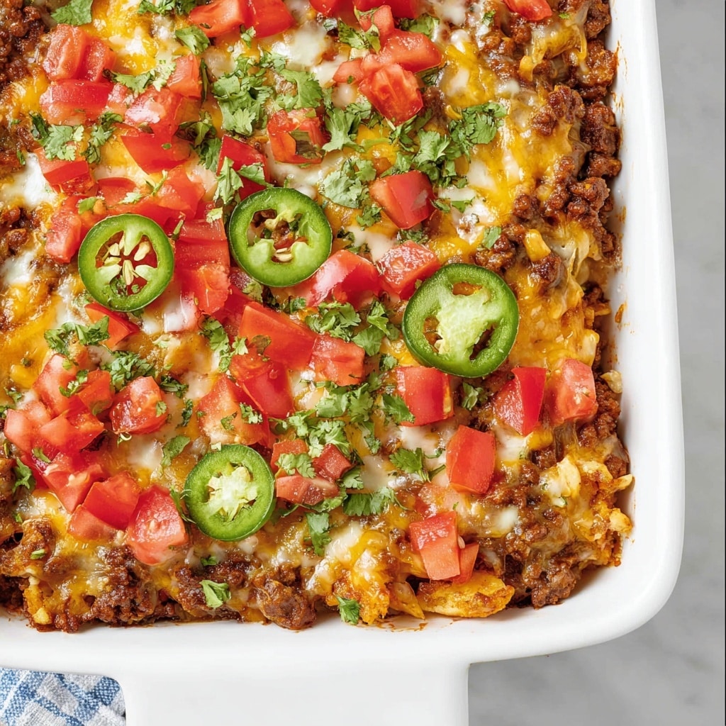 Low Carb Taco Casserole Recipe - Recipe Image