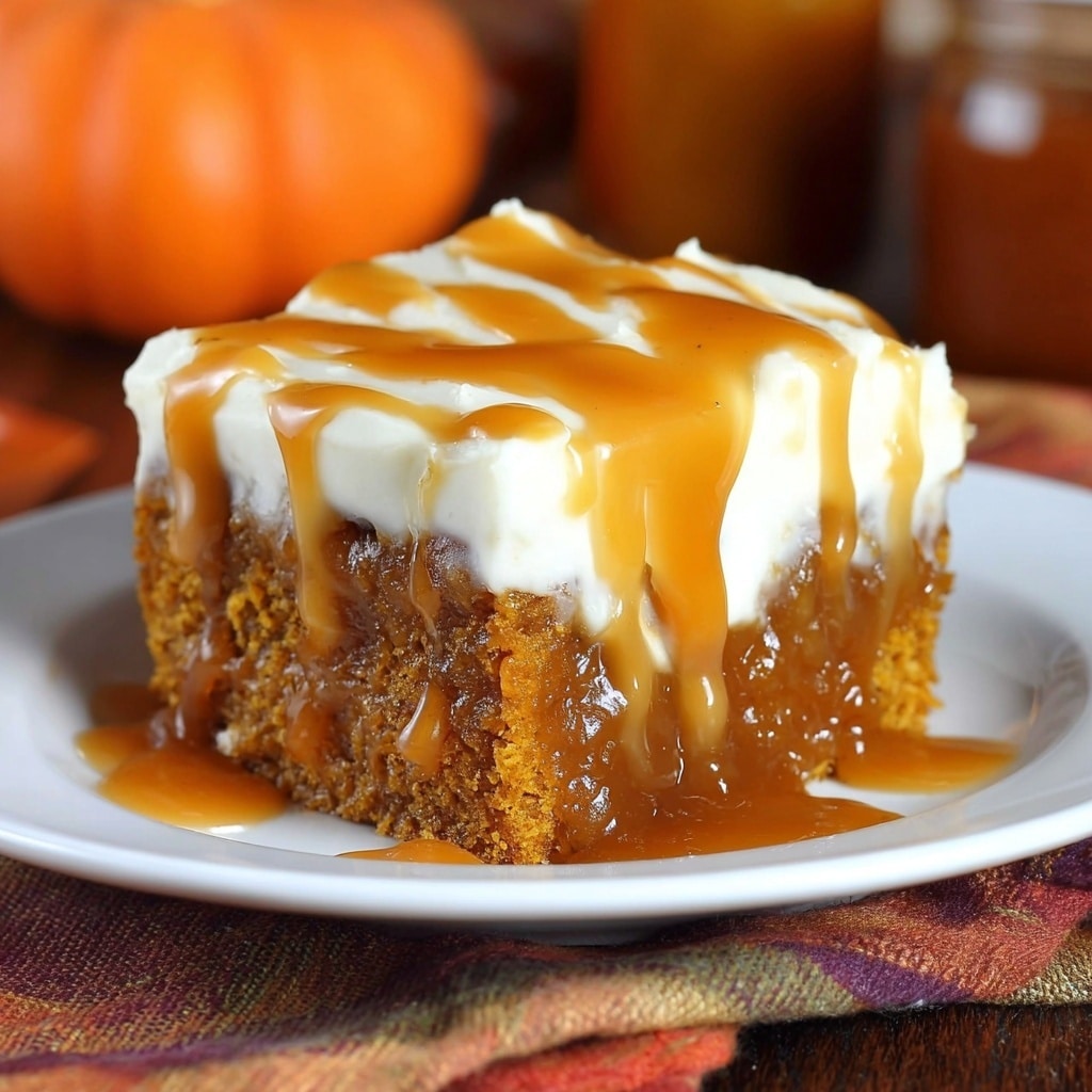 Caramel Pumpkin Cake Recipe - Recipe Image