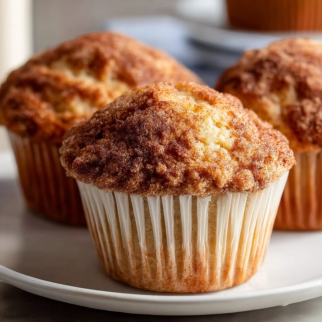 Soft Apple Cinnamon Muffins for Breakfast Recipe - Recipe Image