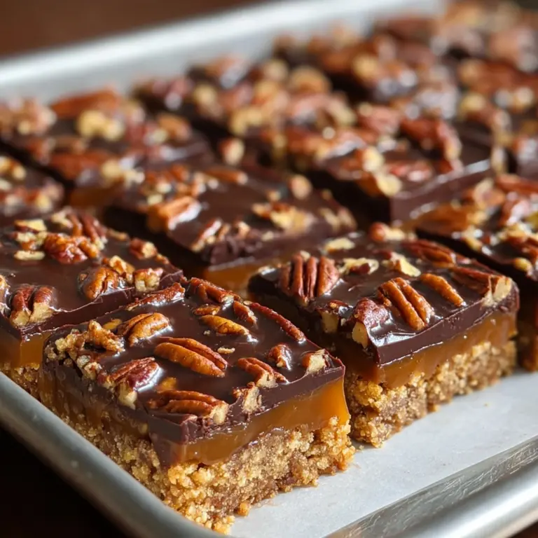 Easy Turtle Bars Recipe