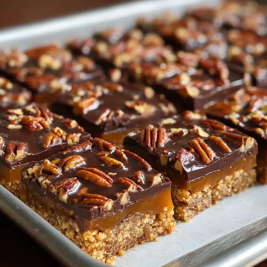 Easy Turtle Bars Recipe - Recipe Image