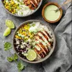 Southwest Chicken Rice Bowls Recipe