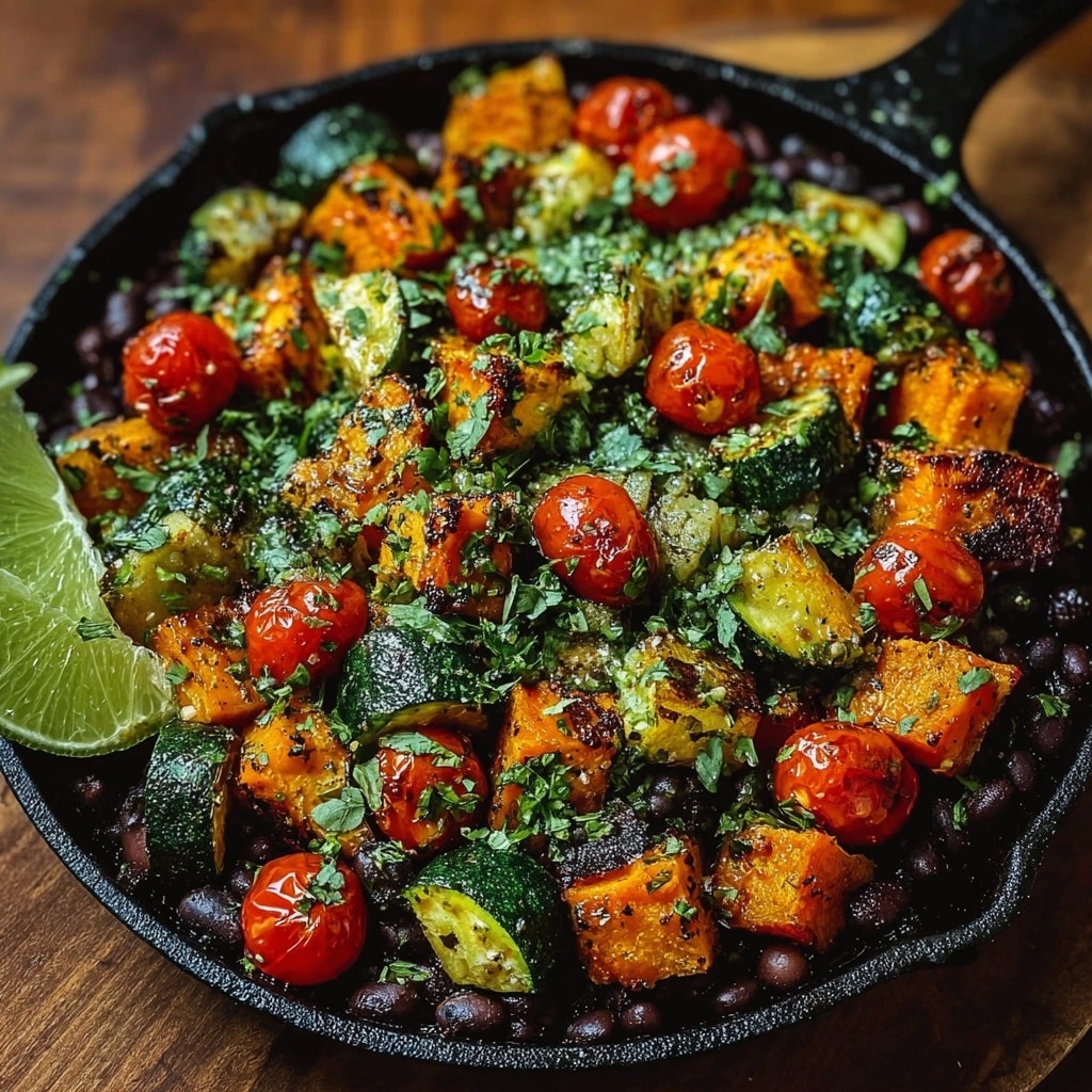 Zesty Chili Lime Roasted Veggie Bowls Recipe - Recipe Image