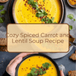 Spiced Carrot and Lentil Soup Recipe