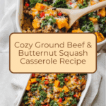 Ground Beef and Butternut Squash Casserole Recipe