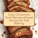 Cinnamon Swirl Banana Bread Recipe