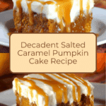 Caramel Pumpkin Cake Recipe