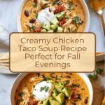 Chicken Taco Soup with Cream Cheese Recipe