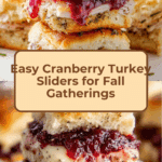 CRANBERRY TURKEY SLIDERS Recipe