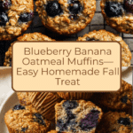 Blueberry Banana Oatmeal Muffins Recipe