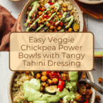 Veggie Chickpea Power Bowls Recipe