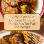 Pumpkin Cottage Cheese Pancakes Recipe