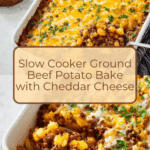 Easy Ground Beef Potato Bake Recipe