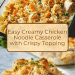 Super Easy Chicken Noodle Casserole Recipe
