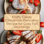 The Best Cakey Cinnamon Pancakes Recipe