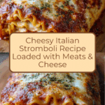 Deliciously Cheesy Italian Stromboli Recipe