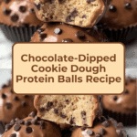Cookie Dough Protein Balls! Recipe