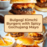 Bulgogi Kimchi Burger Recipe