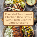 Southwest Chicken Rice Bowls Recipe
