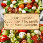 Tomato Cucumber Mozzarella Salad Recipe