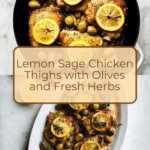 Lemon Sage Chicken Thighs Recipe
