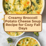Broccoli Potato Cheese Soup Recipe