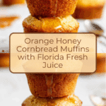 Florida Orange Juice Honey Cornbread Muffins Recipe